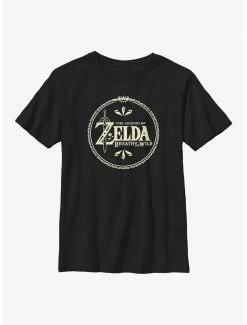 Gamer The Legend Of Zelda: Breath Of The Wild Logo Youth T-Shirt