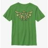 Gamer The Legend Of Zelda Camo Hyrule Crest Youth T-Shirt